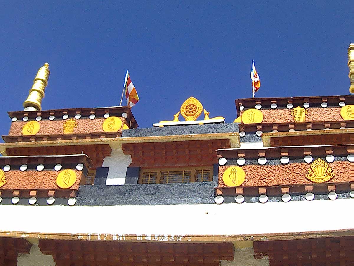 Mountain road in Bhutan