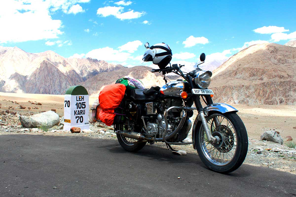 Riders on the road